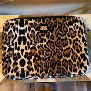 Juicy Couture leopard laptop cover